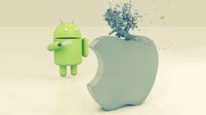 Apple Vs Android Wallpaper