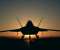 Jet In Sunset Light