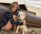 Woman And Puppy
