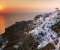 Sunset On The Island Of Santorini - Greece
