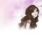 Pretty Cartoon Girl