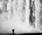 Black And White Waterfall