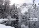Winter Reflection wallpaper