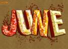 June Flowers wallpaper