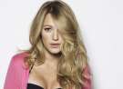 Blake Lively Pink Blouse wallpaper