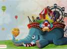 Circus wallpaper