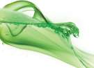 Green Fluid wallpaper
