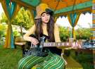 Selena Gomez Guitar wallpaper