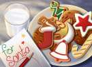 Sweets For Santa wallpaper