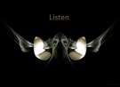 Listen wallpaper