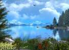 Majestic Blues wallpaper
