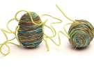 Curly Easter Eggs wallpaper