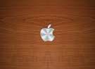Metallic Apple wallpaper